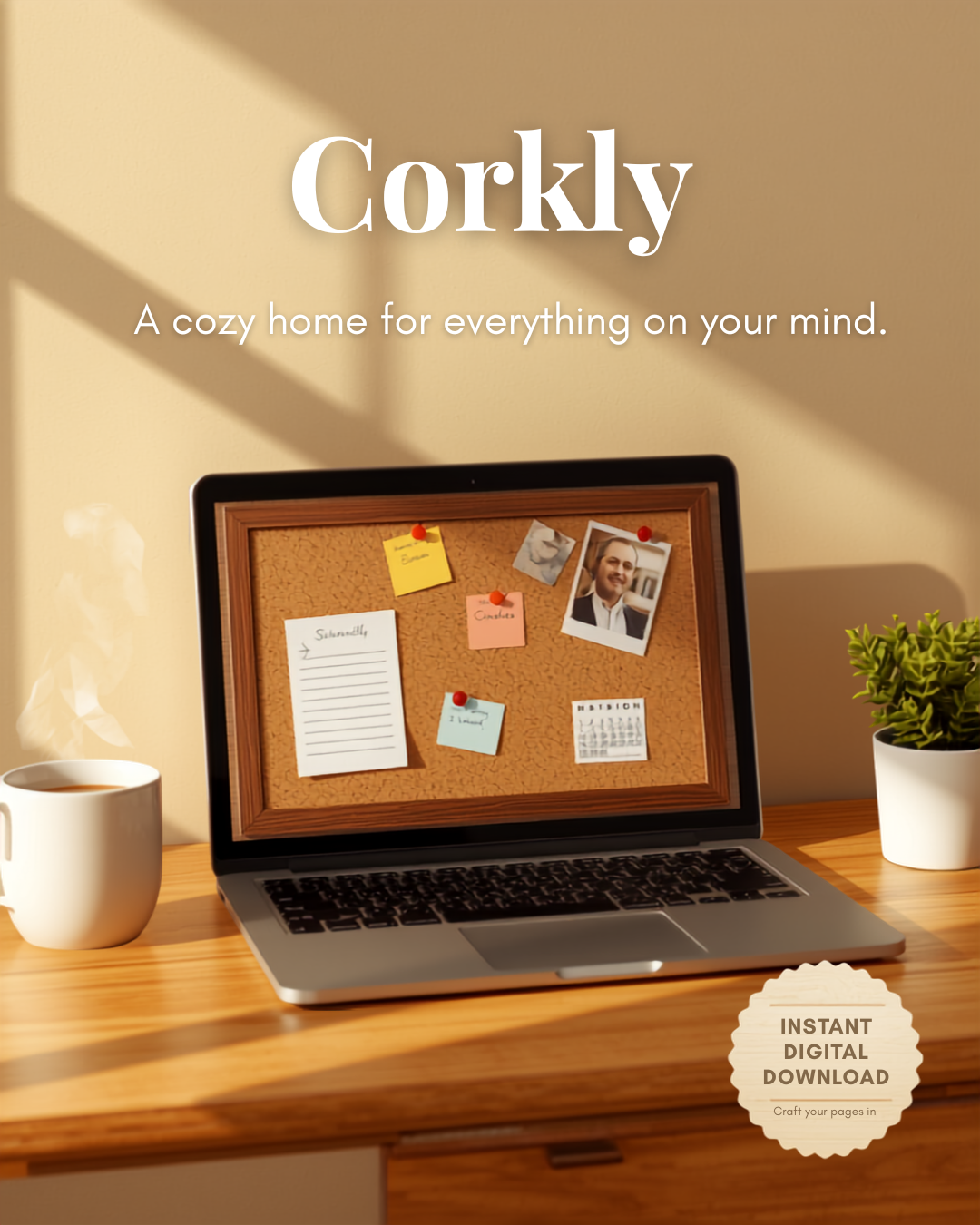 Corkly - Interactive Digital Corkboard